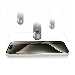Vmax grūdintas stiklas 2.5D Normal Clear Glass, skirtas iPhone 15 Pro Max 6.7"