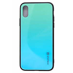 Чехол Evelatus Apple iPhone X/Xs Gradient Glass 6 Lagoon