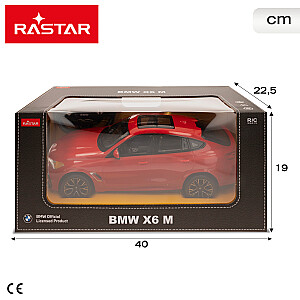 RC automobilis Rastar BMW X6 M 1:14 6+ CB41274