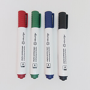 Lentų žymeklių rinkinys Attomex, 3mm, 4 spalvos
