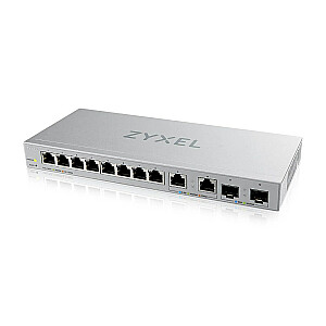 Сетевой коммутатор Zyxel XGS1210-12-ZZ0102F Managed Gigabit Ethernet (10/100/1000) Серый