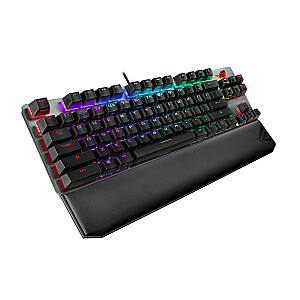 Žaidimų klaviatūra ASUS ROG Strix Scope NX TKL Deluxe RGB, NX-Red