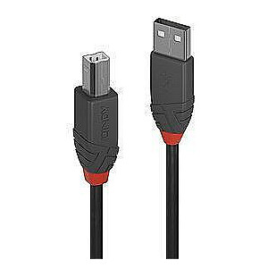 КАБЕЛЬ USB2 A-B 7,5M/ANTHRA 36676 LINDY