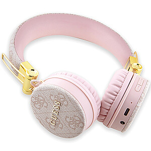 Guess Bluetooth ausinės GUBH704GEMP rožinė|rožinė 4G metalinis logotipas