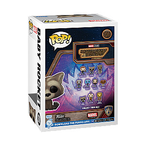 FUNKO POP! Vinilinė figūrėlė: Guardians of The Galaxy 3 - Baby Rocket, 7 cm