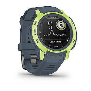 Garmin Instinct 2 Surf Edition 2,29 см (0,9 дюйма) MIP 45 мм Цифровой 176 x 176 пикселей Зеленый, Серый GPS (спутниковый)