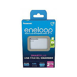 Panasonic Smartplus USB + 4 x AA Eneloop 2000 мАч
