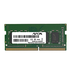 AFOX AFSD34AN1P 4GB 1 x 4GB DDR3 1333MHz atminties modulis