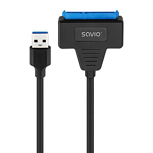 SAVIO AK-68 USB-A 3.1 Gen 1 (M) į SATA (F) adapteris 2,5 colio diskams