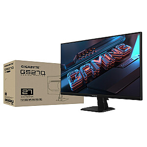 Компьютерный монитор Gigabyte GS27Q 68,6 см (27 дюймов), 2560 x 1440 пикселей, ЖК-экран Quad HD, черный