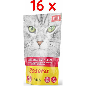 Гуляш паштет Josera с курицей и говядиной 16х85г