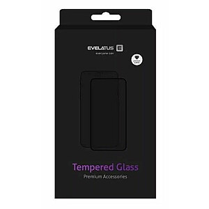 Evelatus Xiaomi Redmi Note 13 5G 2.5D Full Cover Japan Glue Glass Anti-Static Black