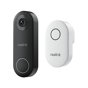 Reolink D340W Smart 2K+ laidinis WiFi vaizdo durų skambutis su skambučiu Reolink
