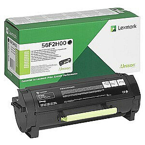 Lexmark 56F2H00 тонер-картридж 1 шт Черный