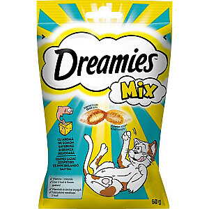 DREAMIES mišinys su lašišos skonio sūriu - skanėstas katėms - 60 g