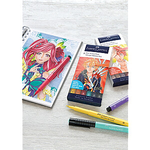 Faber-Castell PITT Artist rašiklis Kaoiro 6 spalvų
