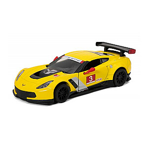 Металлическая моделька машинка 2016 Corvette C7.R Race Car 1:36 KT5397