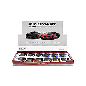 Metalinis automobilio modelis Bugatti Chiron Supersport 1:38 KT5423