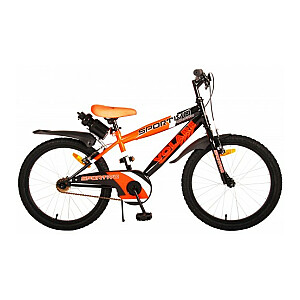 Двухколесный велосипед 18 дюймов Sportivo (2 ручных тормоза, 85% собран) (4-7 лет) VOL2073