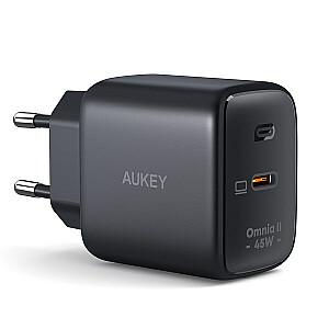 AUEKY PA-B2T sieninis įkroviklis 1x USB-C maitinimo tiekimas 3.0 45W QC PPS