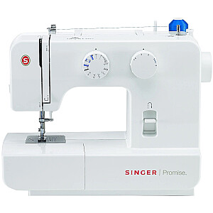 „Singer SMC 1409“ balta siuvimo mašina, siūlių skaičius 9
