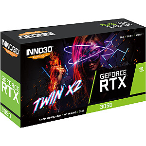 „Inno3D GeForce RTX 3050 Twin X2 NVIDIA 8 ГБ GDDR6“