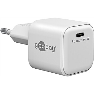 Goobay 65370 USB-C USB-C TM dvigubas greitas įkroviklis (36 W), baltas