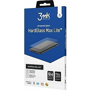 Numatytasis prekės ženklas 3MK HardGlass Max Lite Poco F5 Pro juodas/juodas viso ekrano stiklas
