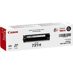 Canon 731H dažų kasetė 1 vnt. Originalus juodas