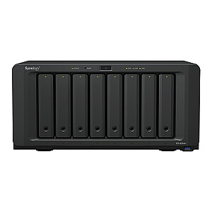 Synology 8-Bay DS1823xs+ До 8 HDD/SSD с горячей заменой, V1780B, Частота процессора 3,35 ГГц, 8 ГБ, DDR4, 2x2,5GbE, 3xUSB Type-A 3.2 Gen 1, 1x слот PCIe Gen3 x8, 2xM.2 2280