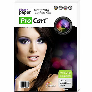 Фотобумага глянцевая Procart А6 (10х15) 240г/м2 50 листов