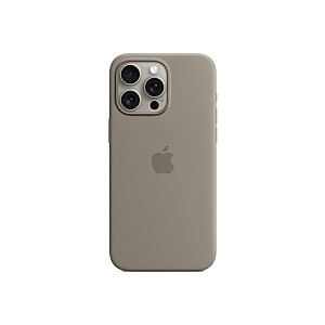 "Silikono dėklas su MagSafe iPhone 15 Pro Max (MT1Q3ZM/A)" Clay
