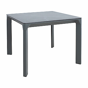 Стол BEIDA с каменной столешницей 180x90xH75см, серый