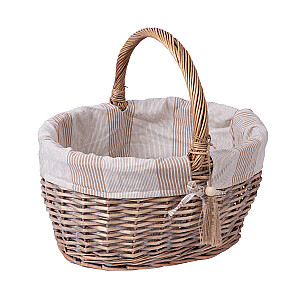 Mobili spintelė ERGO 56x47xH113,5cm, pilkai balta