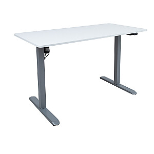 Rašomasis stalas ERGO OPTIMAL su 1 varikliu 140x70cm, hickory