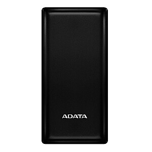 POWER BANK USB 20000MAH BLACK/PBC20-BK ADATA