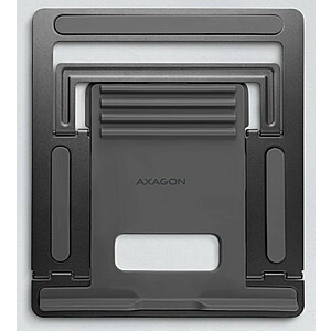 Axagon nešiojamojo kompiuterio stovas Aliuminis nešiojamojo kompiuterio stovas 10-16" 4 reguliuojami kampai STND-L