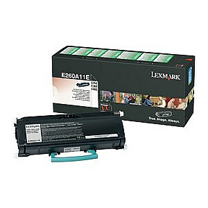 Lexmark E260A11E dažų kasetė 1 vnt. Originalus juodas