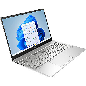 HP Pavilion 15-eh3005nw Ryzen 5 7530U 15,6" FHD AG Slim 250 Nits 8GB DDR4 SSD512 Integruota Radeon Graphics Ne ODD FPR Cam720p Win11 2Y Natural Silver