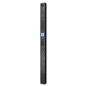 AP8858 ant stovo montuojamas PDU 2G, skaitiklis, ZeroU, 20A/208V, 16A/230V, (18) C13 ir (2) C19