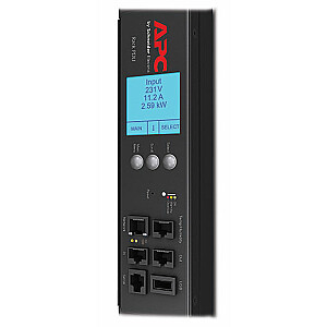 AP8858 Стоечный PDU 2G, со счетчиком, нольU, 20 А/208 В, 16 А/230 В, (18) C13 и (2) C19