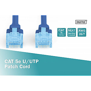 Соединительный кабель DIGITUS CAT 5e U-UTP PVC AWG
