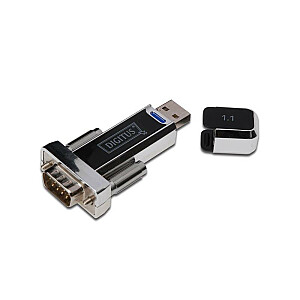 Конвертер/адаптер USB 1.1 на RS232 (DB9) с кабелем USB Type A M/F 80см