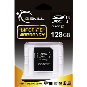 G.SKILL FF-SDXC128GN-U1 atminties kortelė (128 GB; U1 klasė)