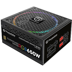 Toughpower Grand RGB 650 W modulinis maitinimo šaltinis (80+ aukso, 4xPEG, 140 mm)