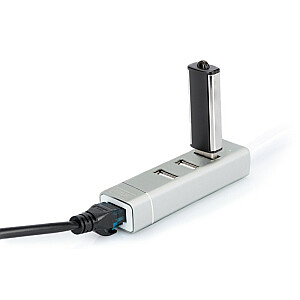 DIGITUS USB 2.0 3-портовый концентратор тип C + RJ45