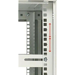 Extralink 9U 600x600 AJ Pilka | Spintelės stovas | sieninis, dviejų sekcijų