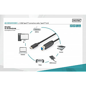Соединительный кабель ASSMANN USB Type-C