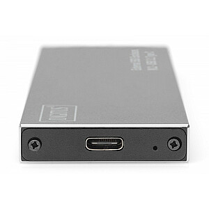 Внешний корпус USB Type C для SSD M2 (NGFF) SATA III, 80/60/42/30 мм, алюминий