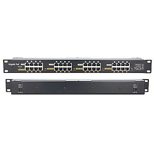 PoE purkštukas, 16 gigabitų prievadų